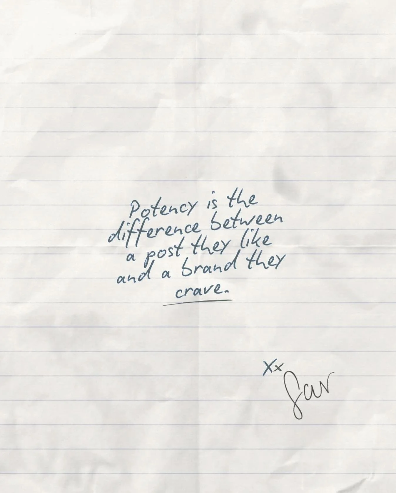 Is your content potent enough?

Bc chasing viral isn&rsquo;t the answer. Viral is fast and flashy. Then it dies. 

But POTENT content? Content that keeps them thinking? Keeps them wanting move? Craving more?

That&rsquo;s content that lingers. 

I&rs