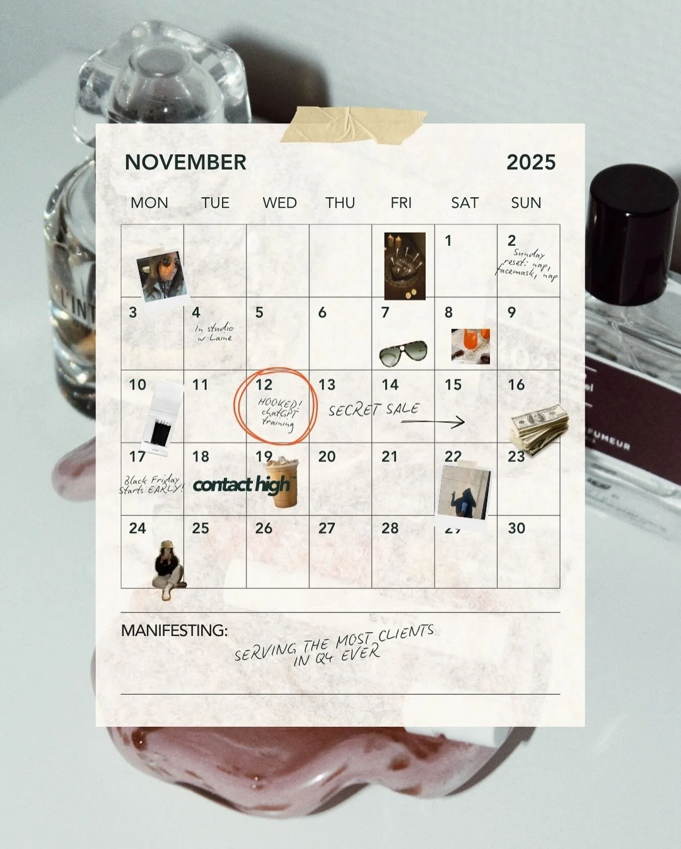 I&rsquo;m dropping something BIG inside Hooked&trade; (but only if you&rsquo;re live 👀)

November&rsquo;s giving &ldquo;she&rsquo;s doing whatever TF she wants&rdquo; energy (and maybe a little chaos).

Between client launches (YAY), the holidays cr