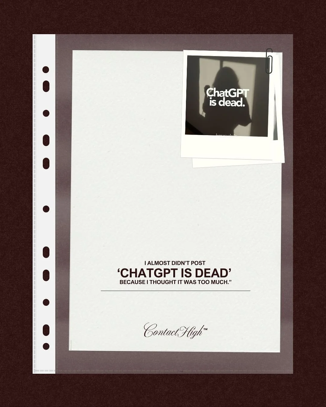You&rsquo;re not lacking ideas.
You&rsquo;re lacking audacity.

And frankly, sometimes so am I 🙃

But when I create content like I&rsquo;m meant to be heard&hellip;

Instead of trying to avoid being misunderstood (hey, I&rsquo;m human and that&rsquo