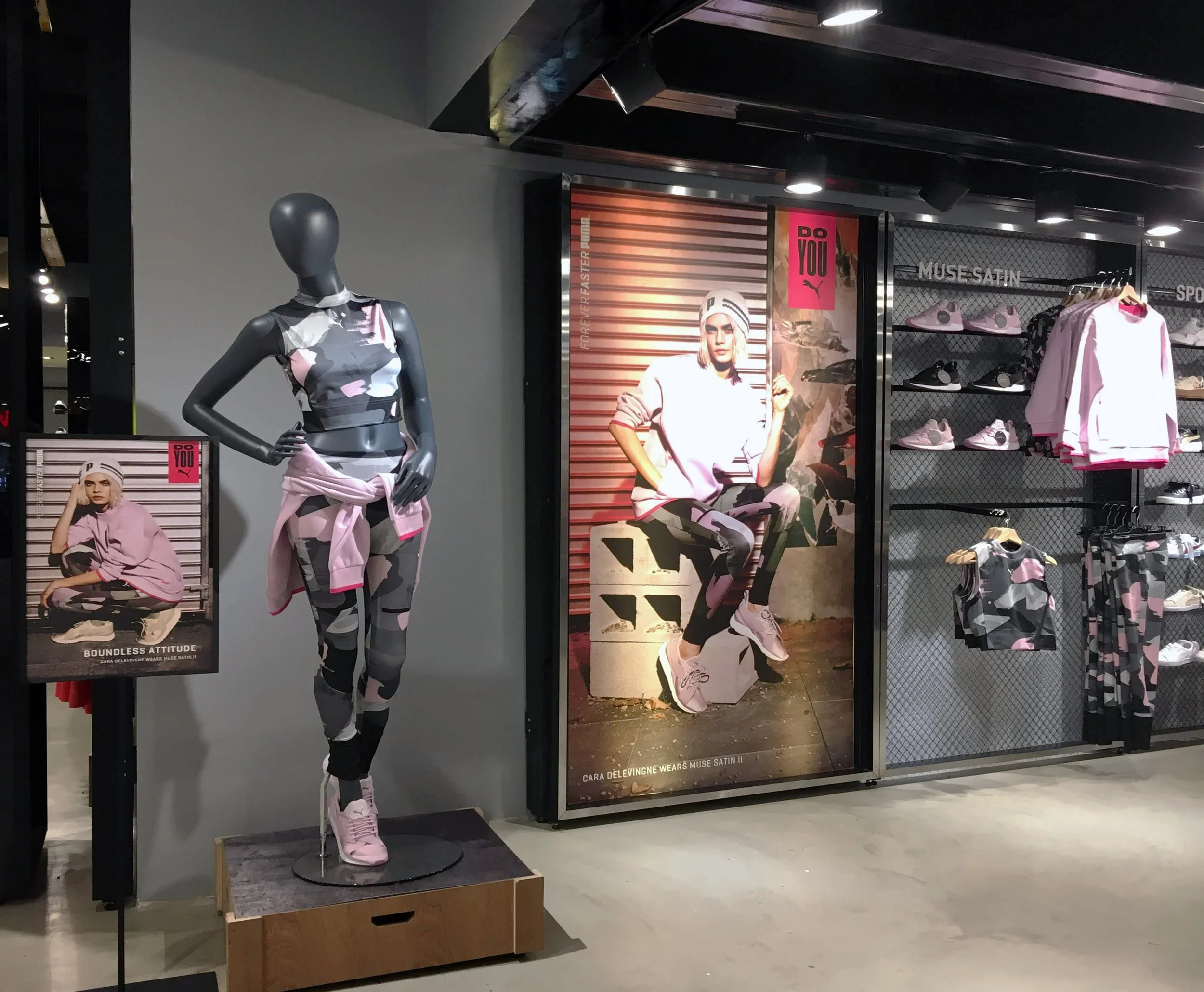 Muse in store display