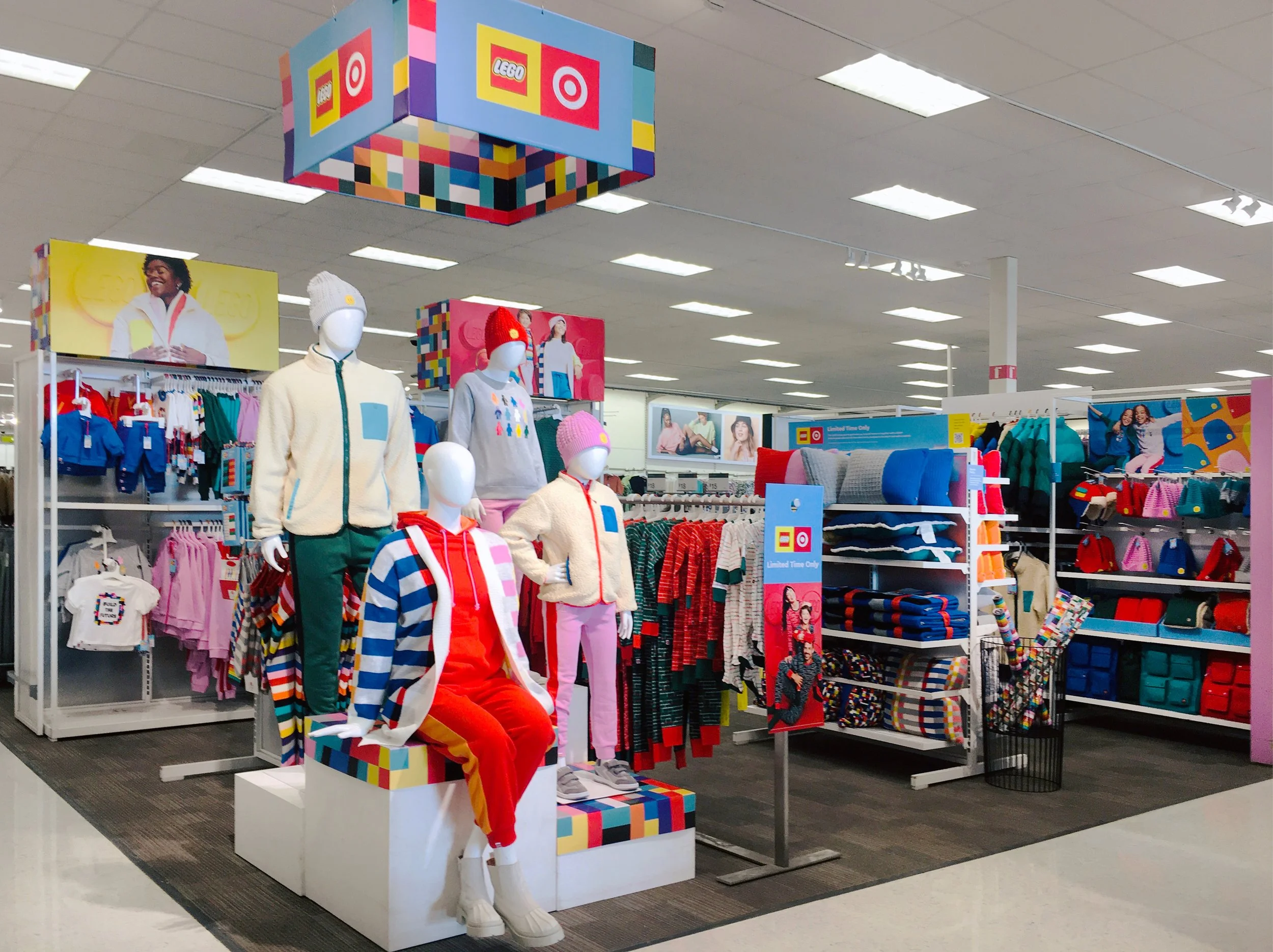 The LEGO Group and Target came together to create a joyful, colorful, holiday-centric moment of wonder expressed through nearly 300 brick-inspired items for the whole family. Ranging from apparel and home to pets and toys. It was one of the most incl