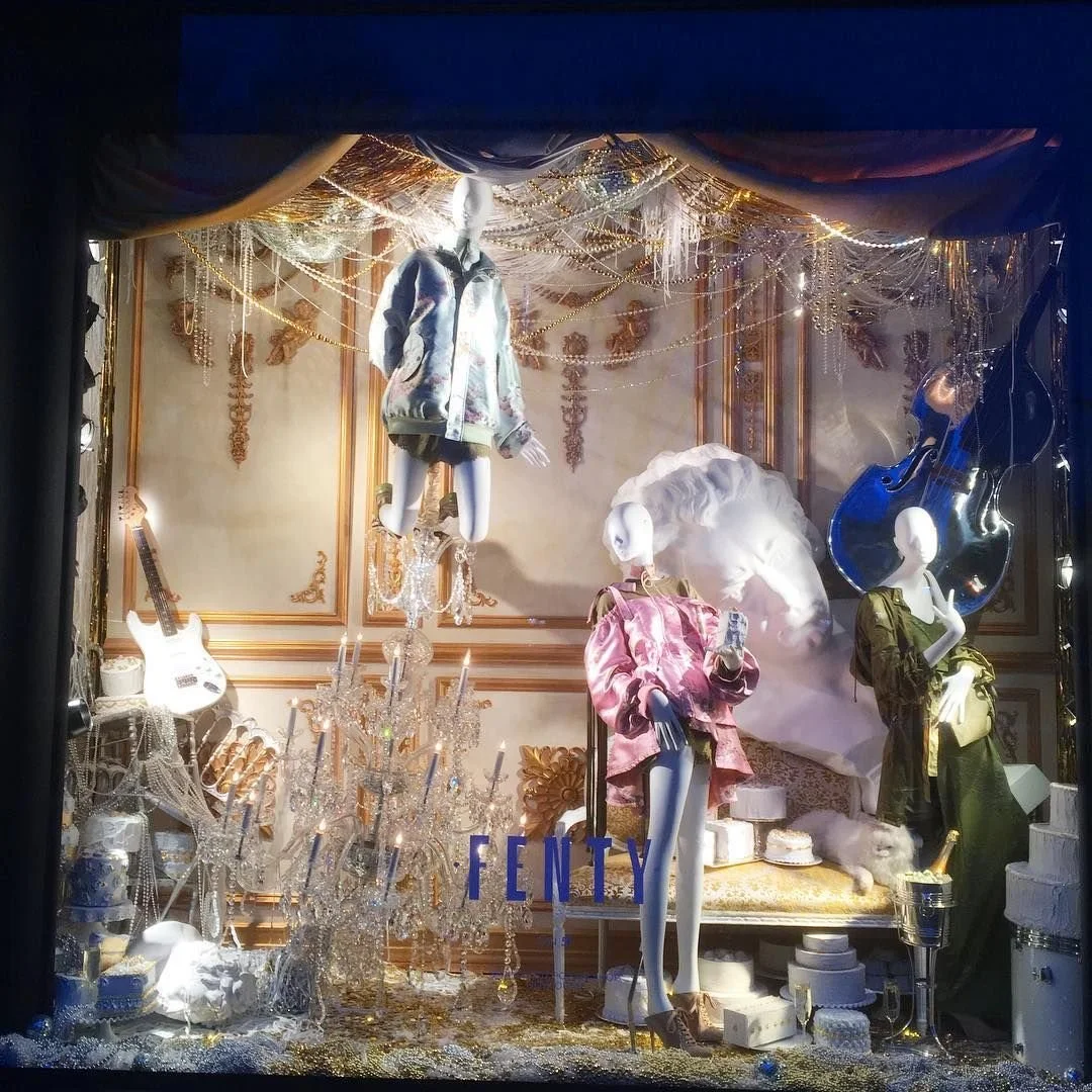 Fenty SS17 x Rihanna Window Display  - Fashion Retail Stores