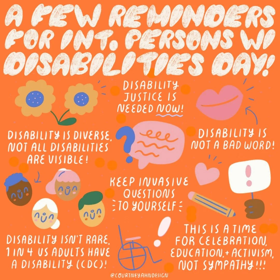 Happy International Persons with Disabilities Day!