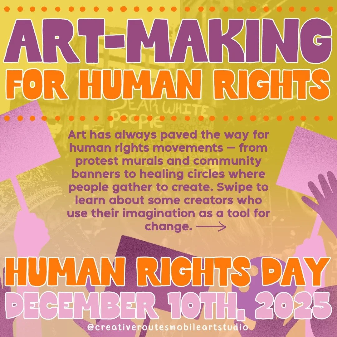 Activism doesn&rsquo;t have to be grand &mdash; it starts with using your creativity to reflect, question, and connect. Your art can spark change, start conversations, and make the world a little more just.

#HumanRightsDay #ArtActivism #ArtForChange