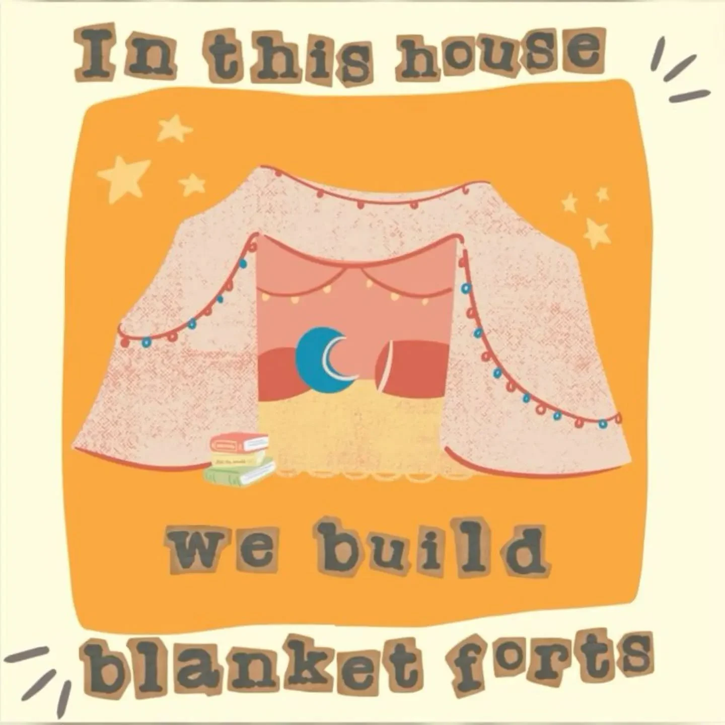 In this house, we build blanket forts AND we make art rooted in play, creativity, and connection.

We believe play isn&rsquo;t just for kids. It&rsquo;s how we explore, express, and make sense of the world around us. Through art therapy, we create en
