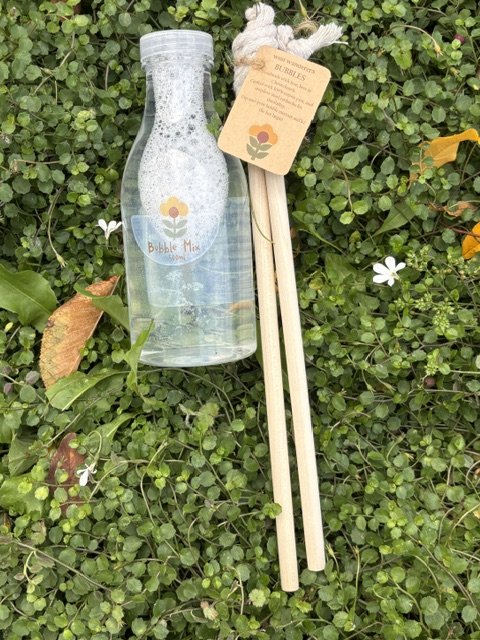Bubble mixture for kids by Wild Wanderers NZ