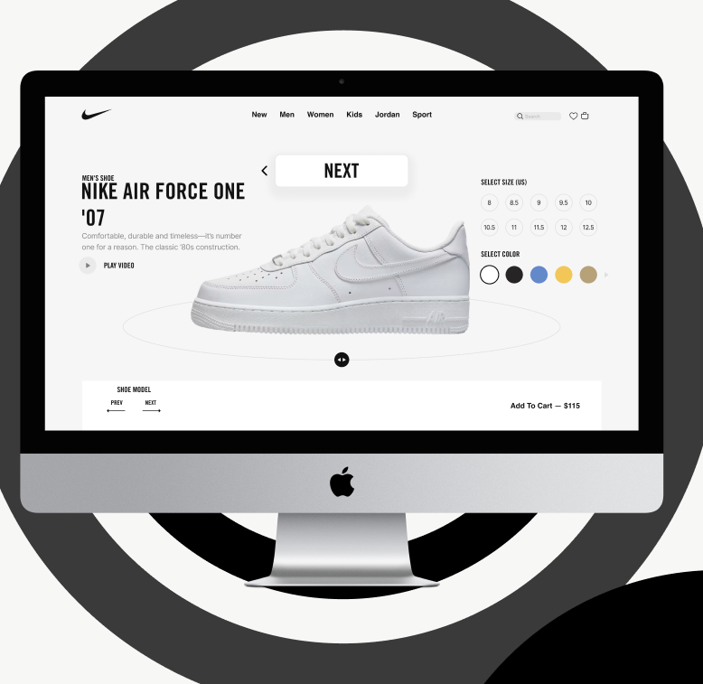 Nike Shoe Customization Concept
