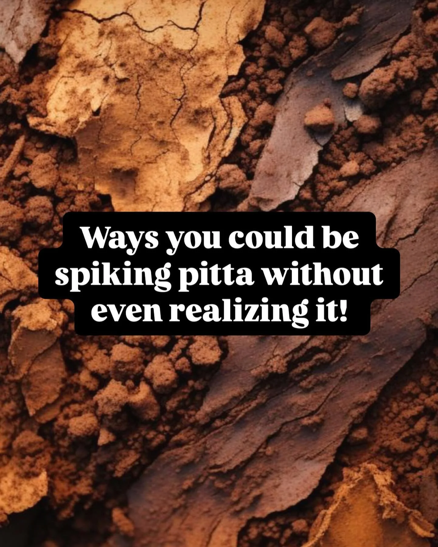 Feeling extra fiery lately? 🔥 You might be boosting your Pitta in some surprising ways! From intense workouts to spicy snacks&mdash;could these be the culprits? Share your thoughts below! 👇

 #PittaImbalance #AyurvedaInsights #HolisticHealth #CalmT