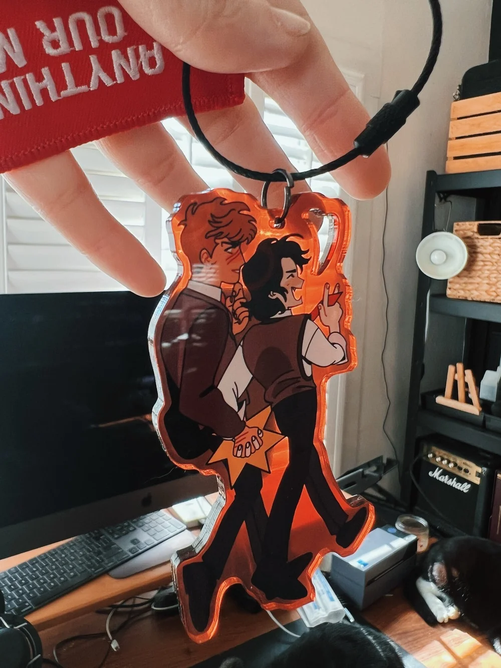 WOLFSTAR: ANYTHING FOR OUR MOONY KEYCHAIN — KOHI & ANDIE