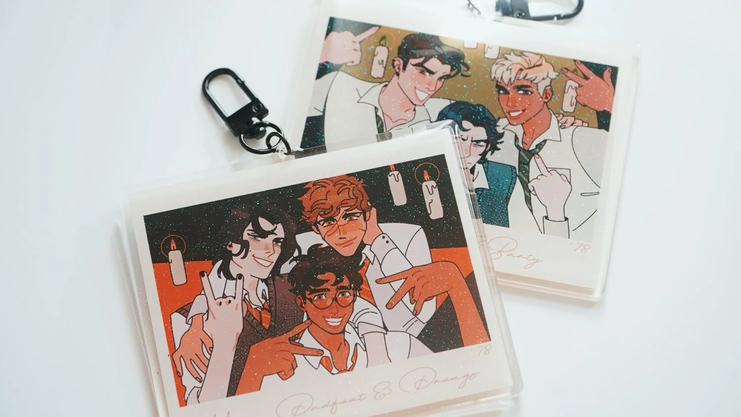 MARAUDERS POLAROID KEYCHAIN — KOHI & ANDIE