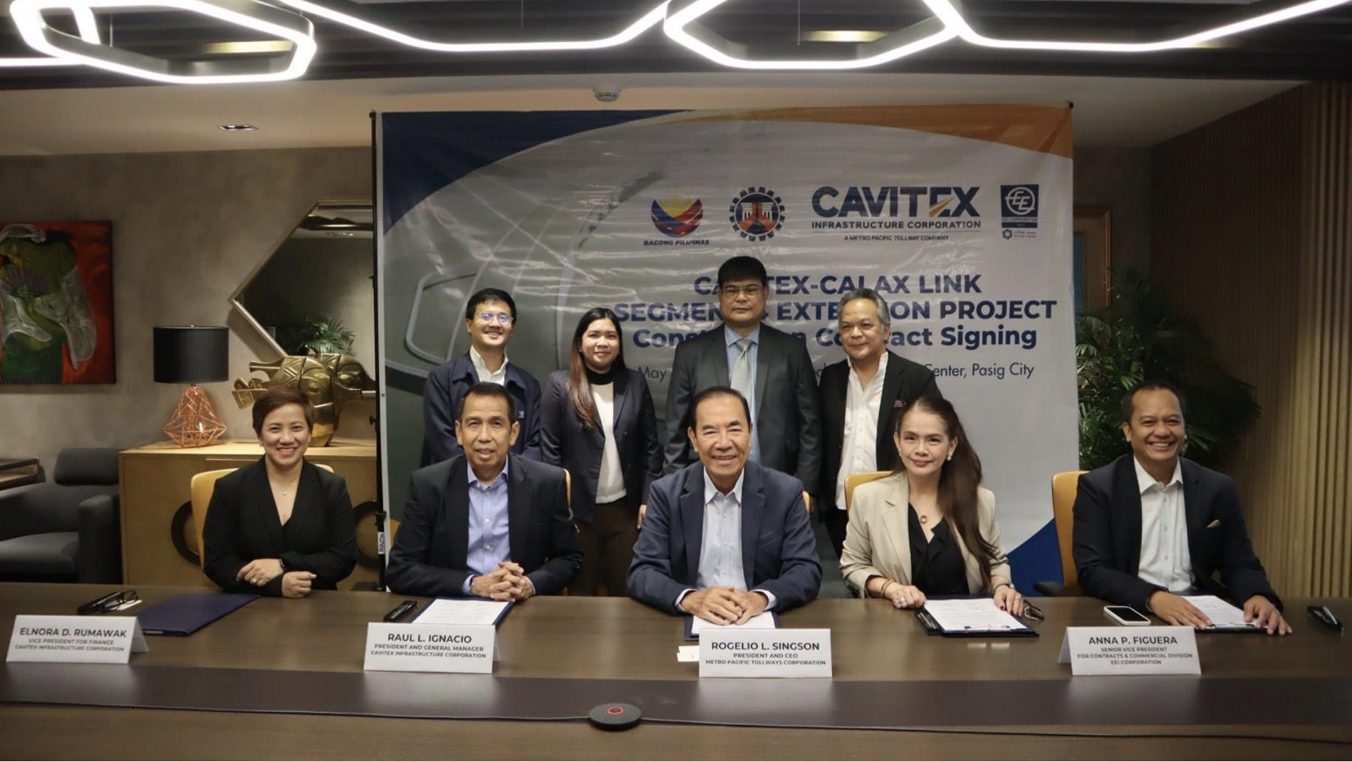 ����ֱ��, CIC ink P1.79B CAVITEX-CALAX Link 4 contract