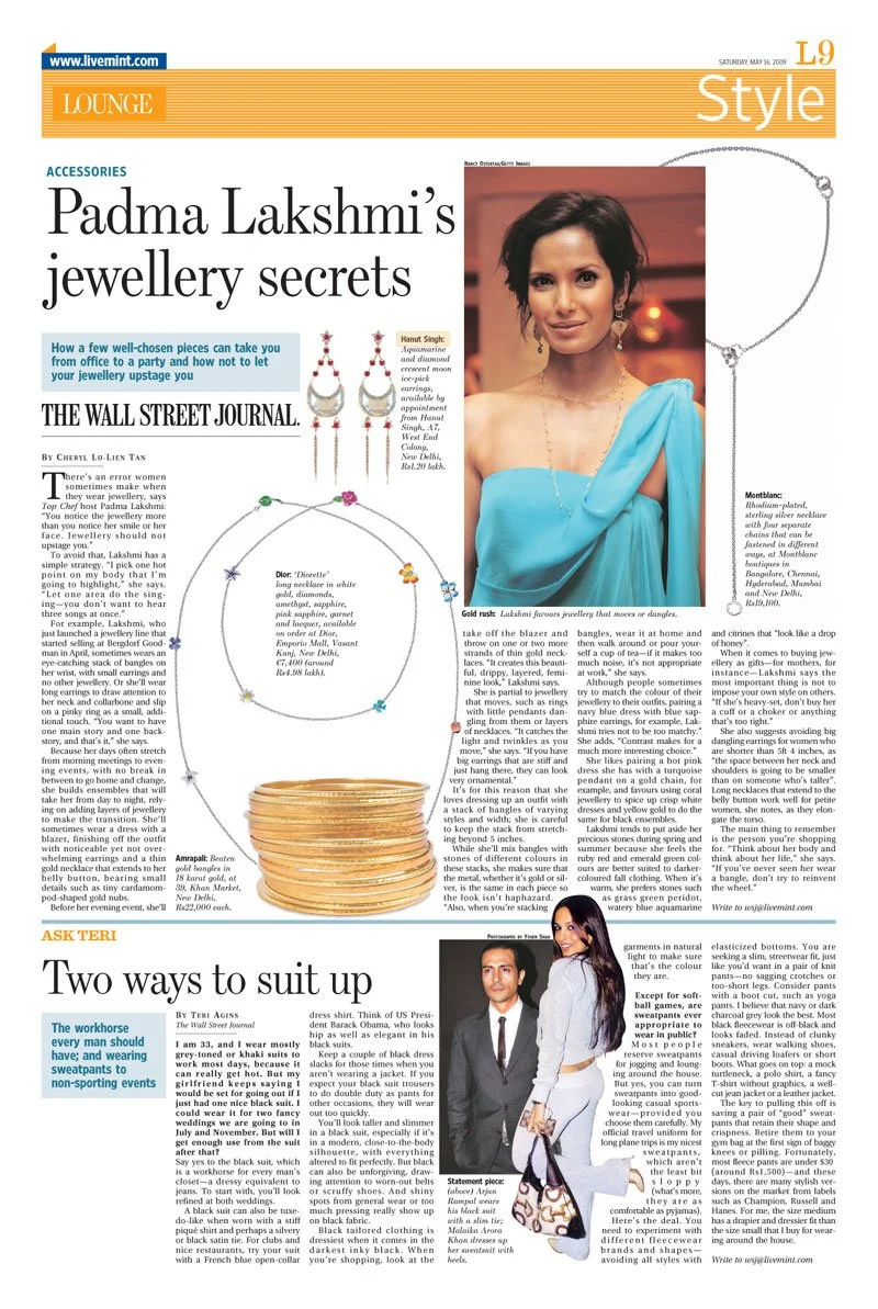 Wall street Journal / Mint