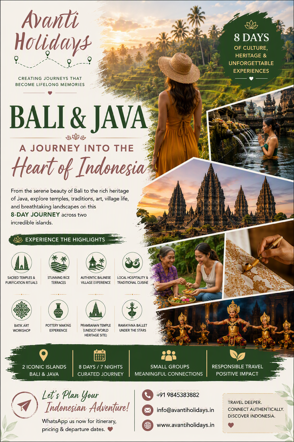 Bali and Java Tour