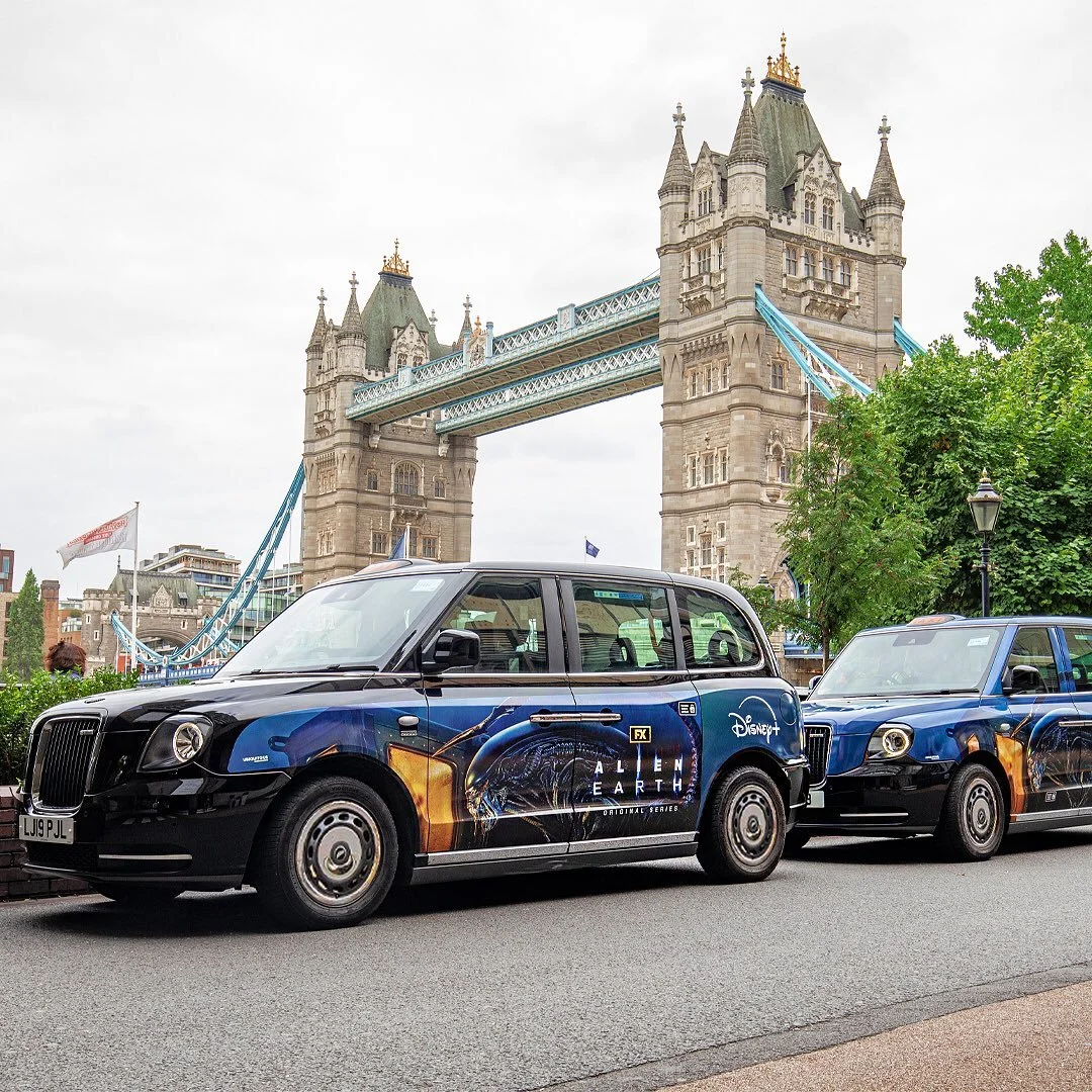 There&rsquo;s plenty of action on the screen watching @disneyplusuk and their latest series, Alien. Choose taxis and the only action you&rsquo;ll see is outside your window!