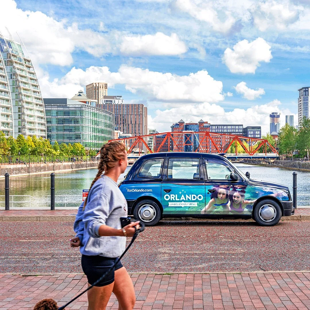 Tourism boards like @visitorlando don’t need to worry about whether their campaign is reaching the right audience. They’ve trusted taxis, a format with impressive reach amongst an audience that loves to travel!