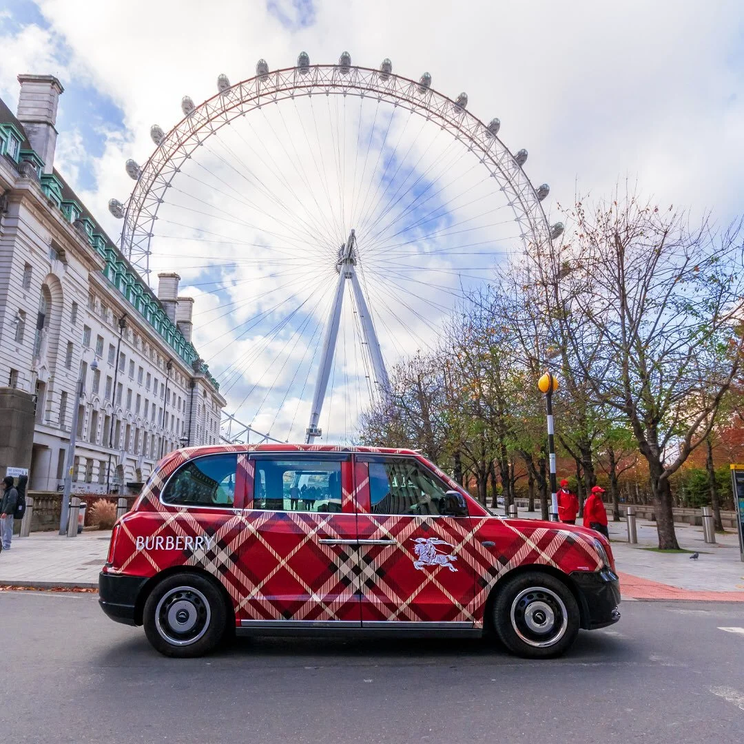 If these @burberry Taxis are anything to go by, Christmas is going to be spectacular! Always a pleasure for the Ubiquitous team to assist Burberry with Taxis.