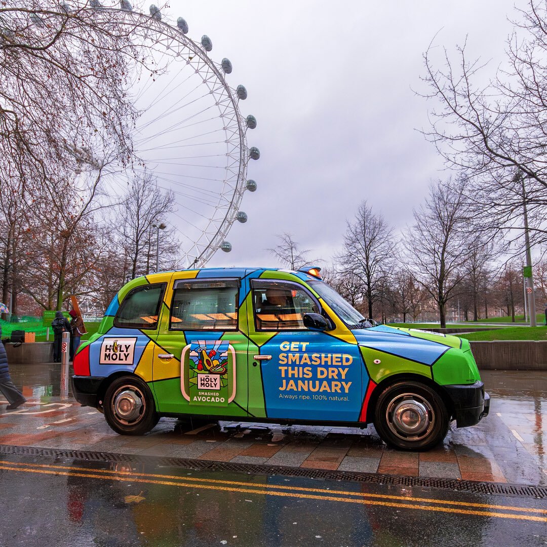 Planning on getting smashed this January? Well, if you stick to Taxis, you&rsquo;re sure to end up with a delicious bowl of guac instead thanks to @holymolydips