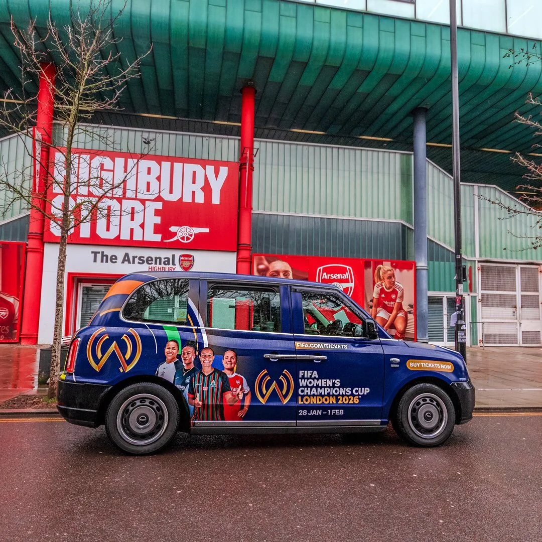 Big sporting events, like the @fifawomensworldcup need a format that delivers impact without skimping on excitement. For the FIFA Women&rsquo;s World Cup, Taxis are delivering a campaign that captures attention and keeps it.