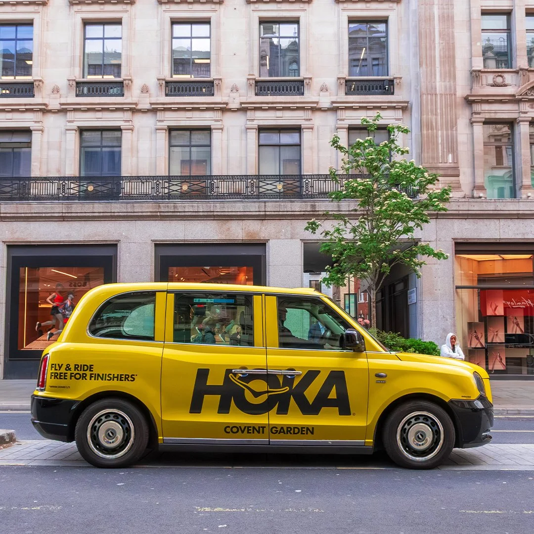 That's a wrap on the London Marathon for 2026! Did you manage to lace on the trainers and get out there? Fear not, these @hoka_eu cabs were the perfect way to get a slice of the action without breaking a sweat.