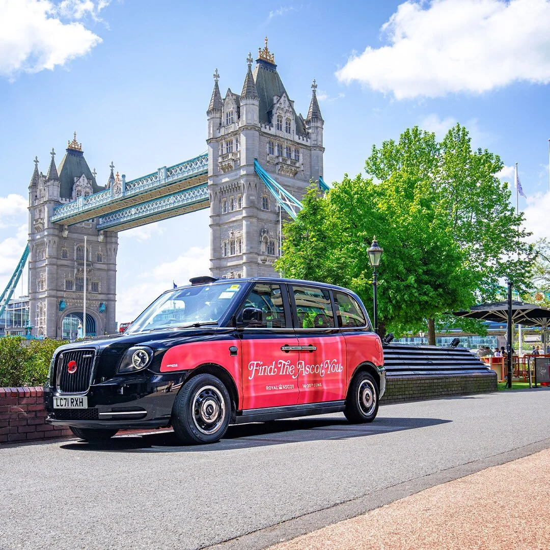 Finding the Ascot you isn&rsquo;t difficult. You just have to hop in an @ascotracecourse branded Taxi to find it!