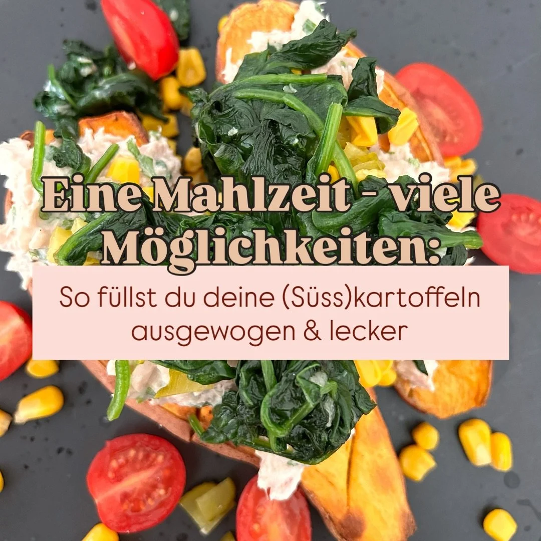 🥔 Baked Potatoes oder gef&uuml;llte (S&uuml;ss)kartoffeln &ndash; gesund, lecker &amp; vielseitig!

Vor ein paar Tagen habe ich euch gefragt, ob ihr baked potatoes bereits kennt oder wissen m&ouml;chtet, mit welchen Zutaten ihr eure (S&uuml;ss)karto