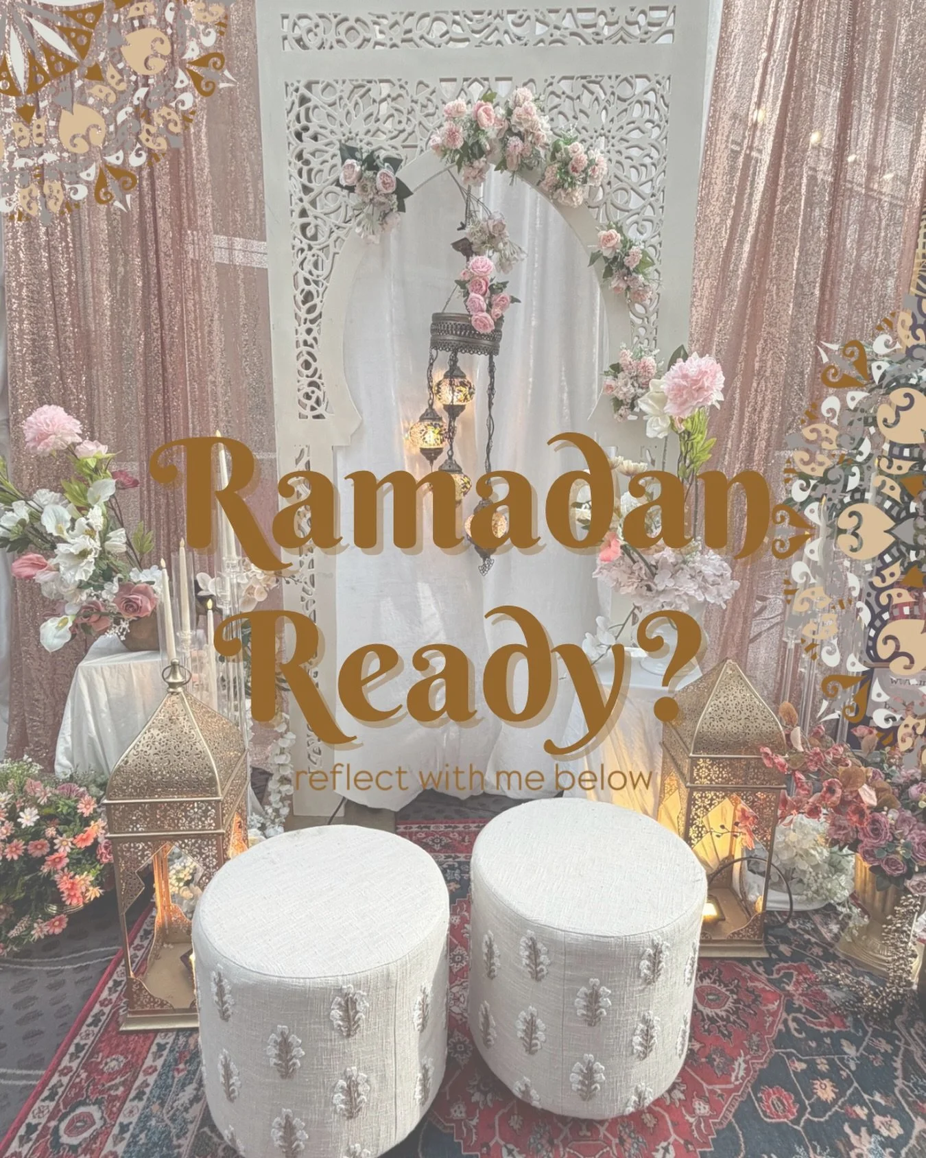 Anyone else feel extremely overwhelmed and overstimulated? 

Aside from all the local events happening around me, my lack of food prep plus decor not up yet 🙃&hellip; my social media feed is getting me Ready for Ramadan with endless recipes, decor a