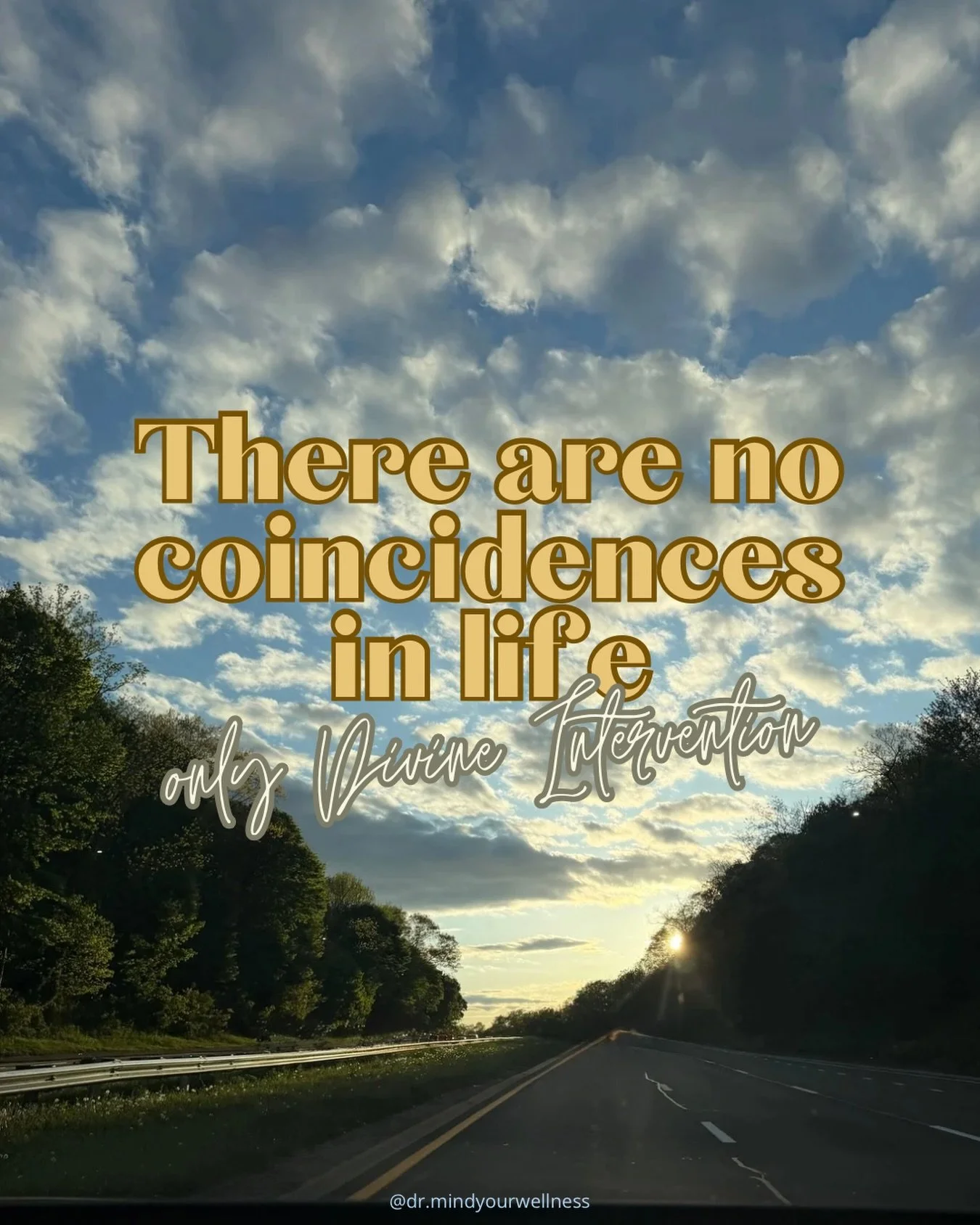 Pay Attention! 🙂

It&rsquo;s not luck. No, it wasn&rsquo;t by chance. 
It&rsquo;s all part of growth and betterment - if we only knew ✨

.
#GodsPlan
#GrowthMindset 
#RightPlaceRightTime
#Blessings
#Mindyourwellness
