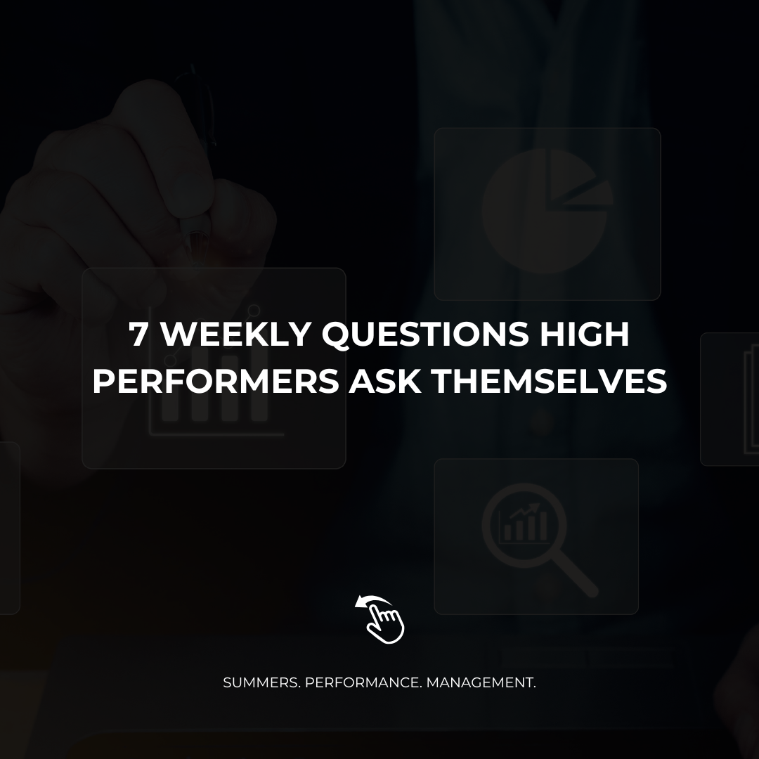 The Weekly Review High Performers Use