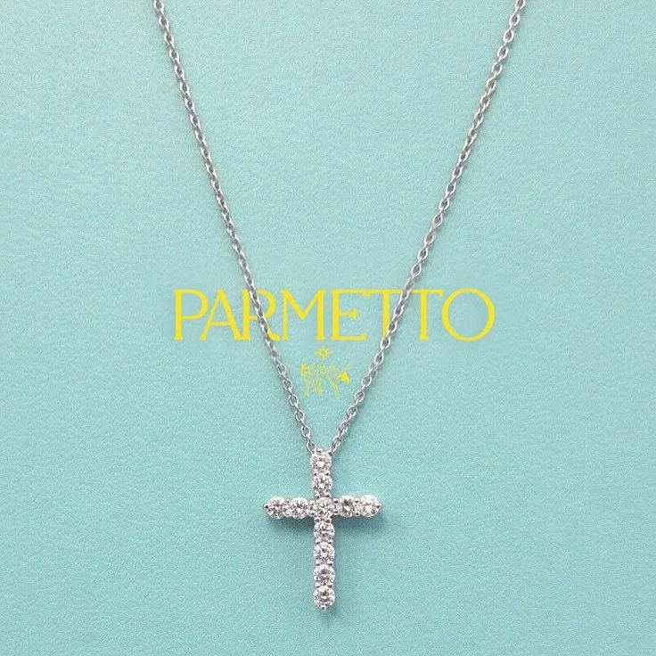 PARMETTO

 

십자가 스톤 목걸이

2가지 스톤&amp;펜던트 사이즈 S/L

Small
3mm stone
Top to bottom - 23mm

Large
4mm stone
Top to bottom - 32mm 

&quot;CROSS STONE NECKLACE&quot;

 

2가지 스톤 선택옵션

&bull; 큐빅 지르코니아

&bull; 모이사나이트

(2가지 스톤의 격 옵션을 옵션란에서 바로 확인하실 수 있습니다.)

 

