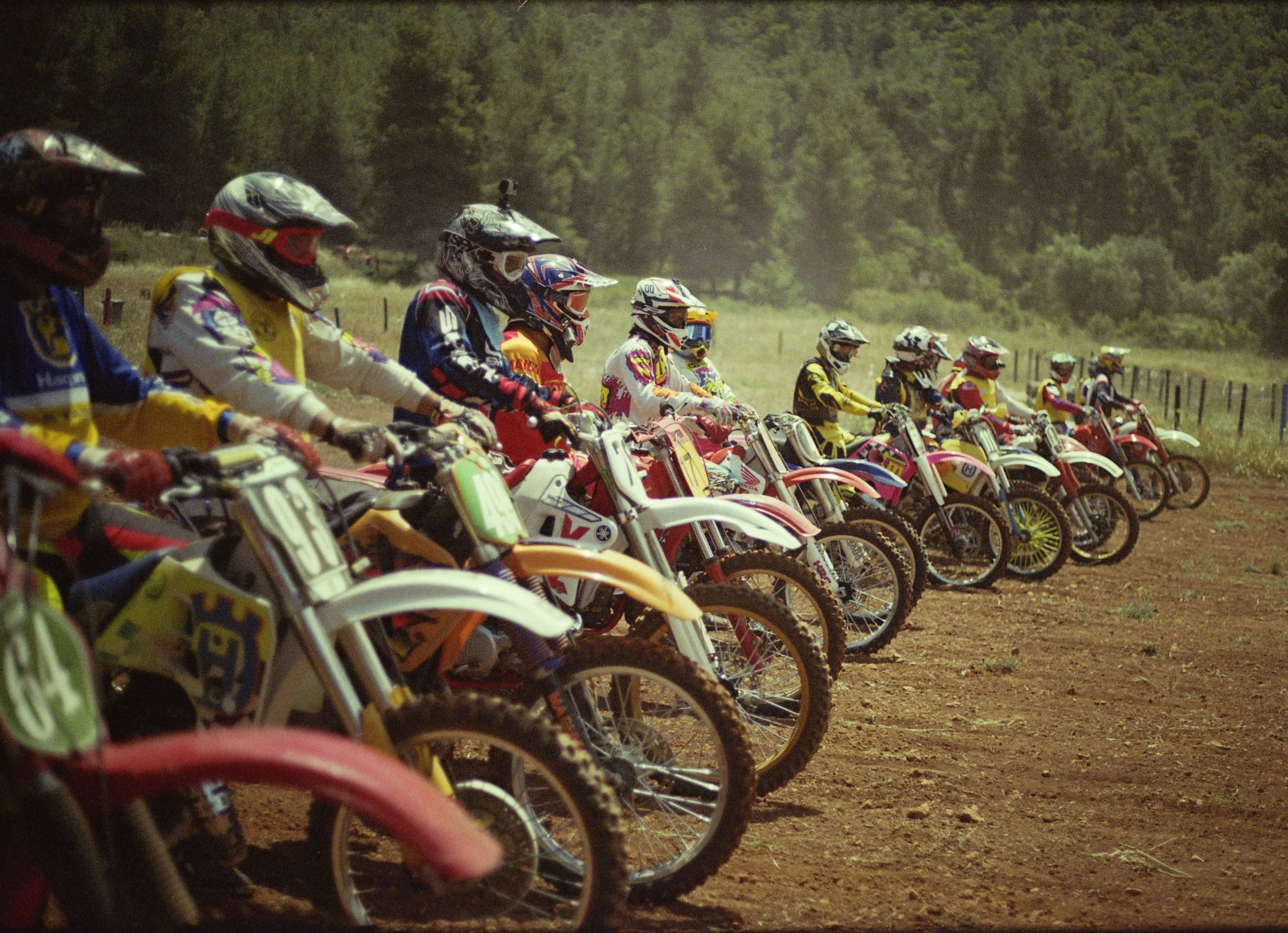 Vintage Motocross race