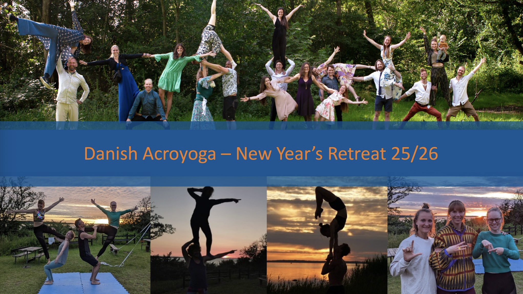 10th Anniversary Danish Acroyoga New year 