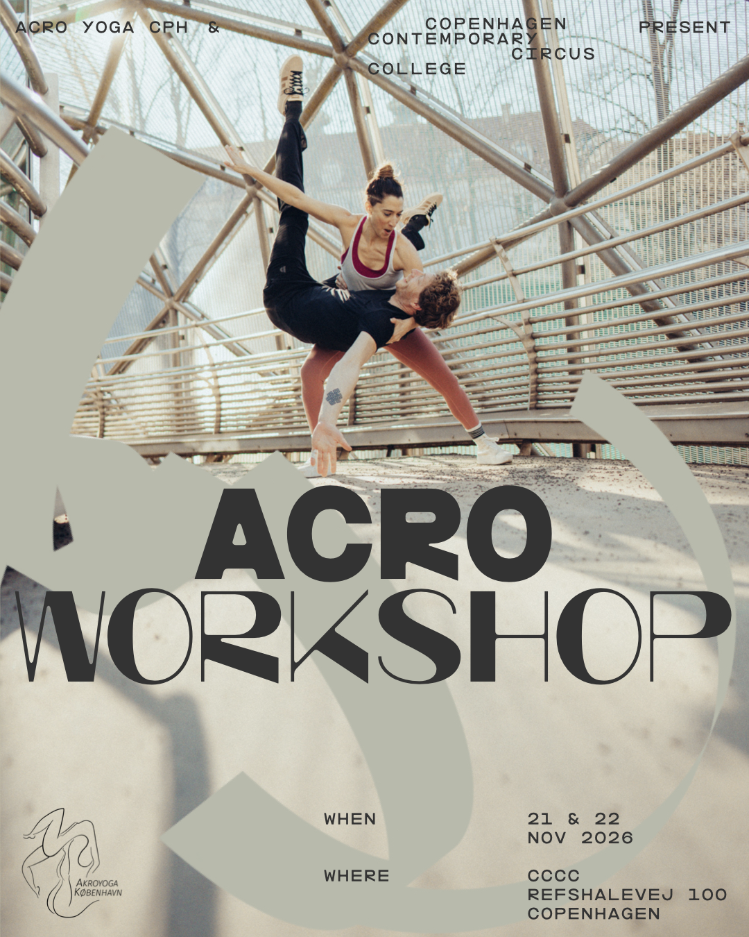 COPENHAGEN Acro Workshop, Flow, Whicarians &amp; Standing and Dance acro
