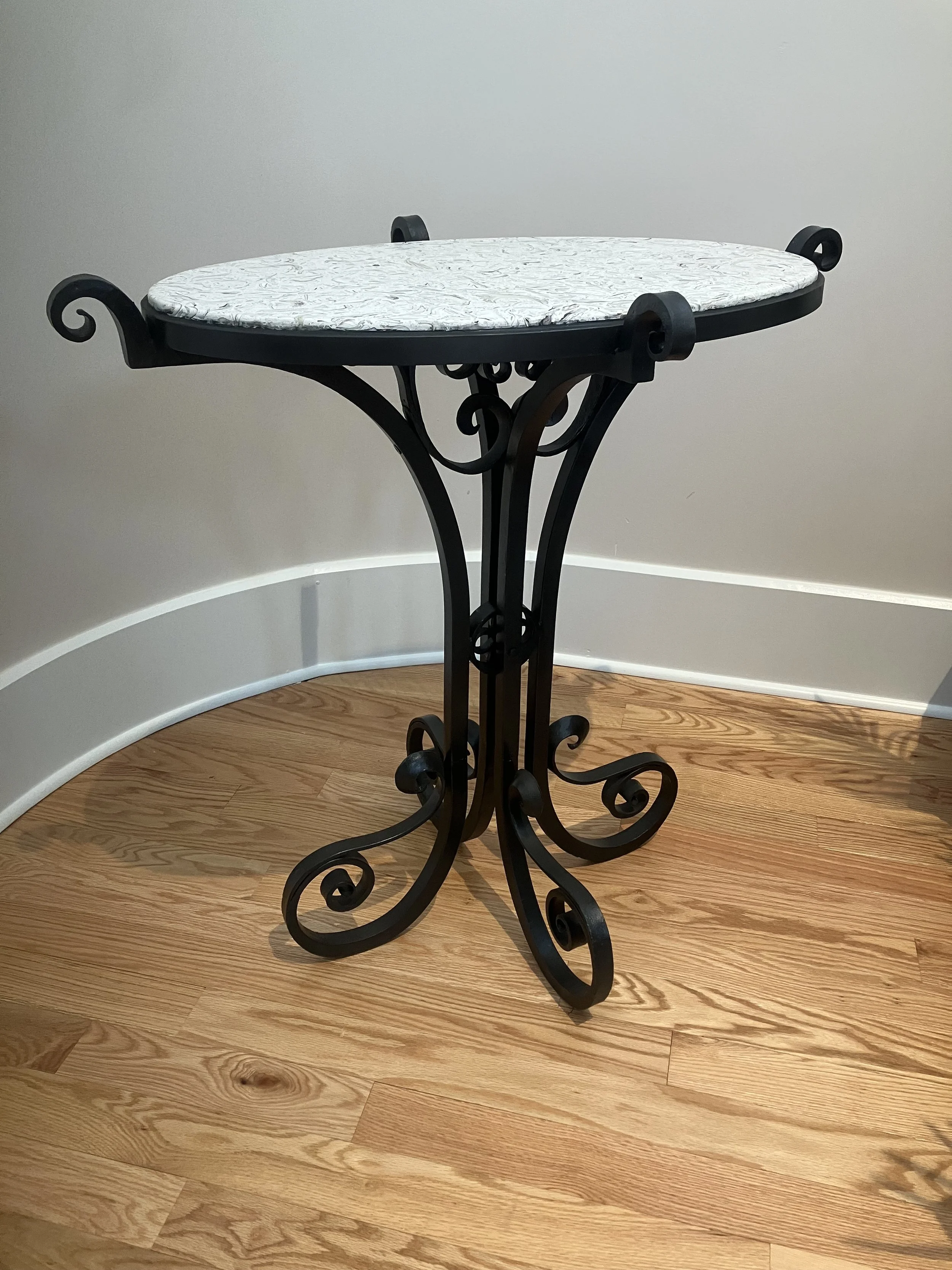 Forged table base