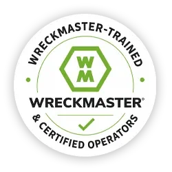Fully trained and certified by WreckMaster