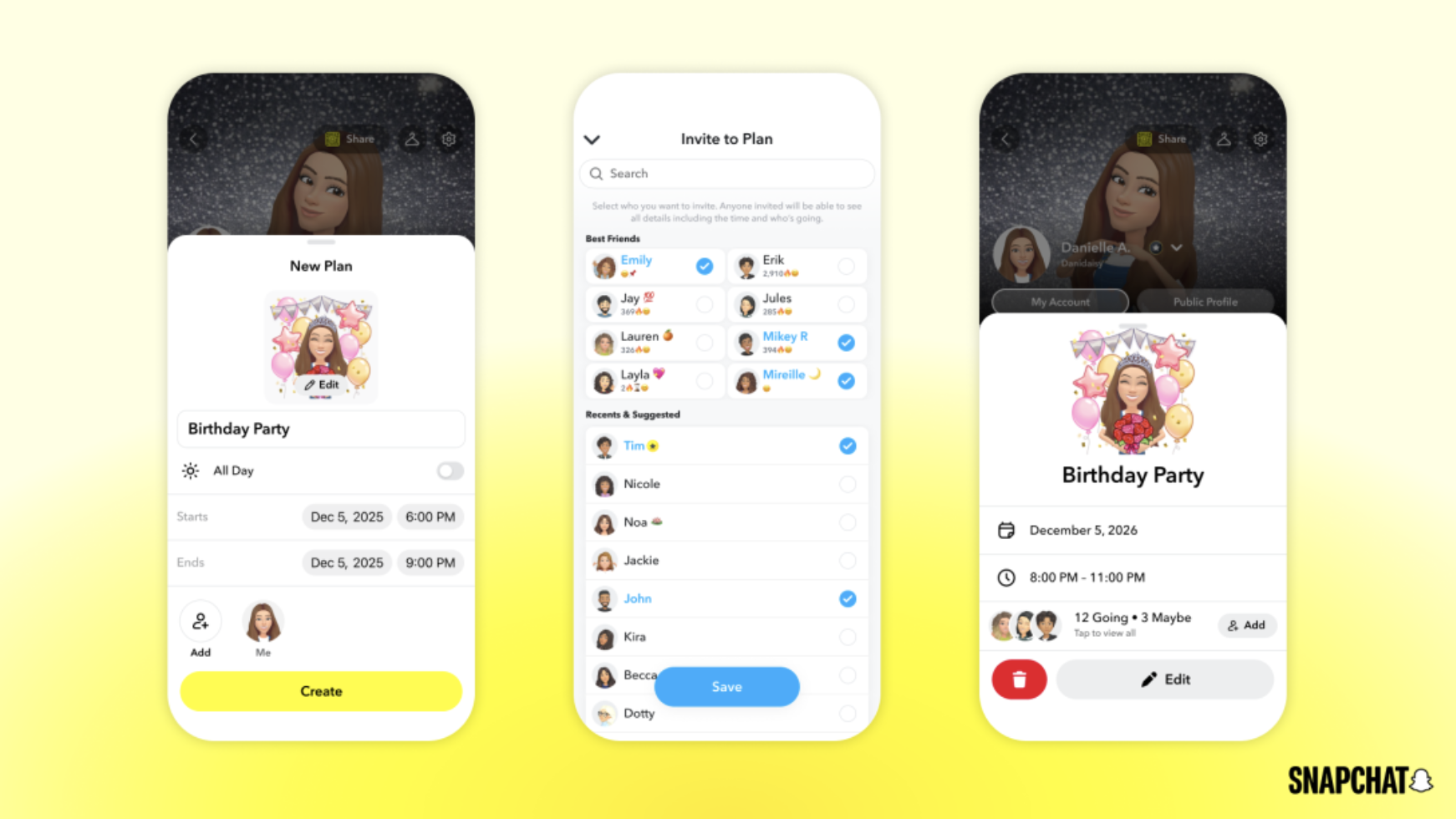 Snapchat launches event planner "Plans"