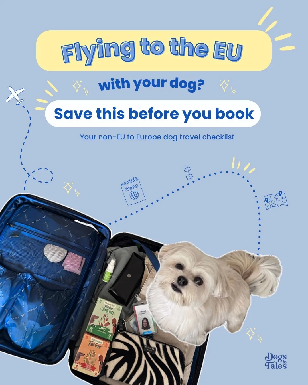 Flying to the EU with your dog? SAVE THIS before you book!

Your dog has a passport, but is it enough to travel? 👀

After Bounty&rsquo;s recent journey from Lebanon 🇱🇧 to Ireland 🇮🇪, I thought I&rsquo;d put together a checklist to help fellow pe