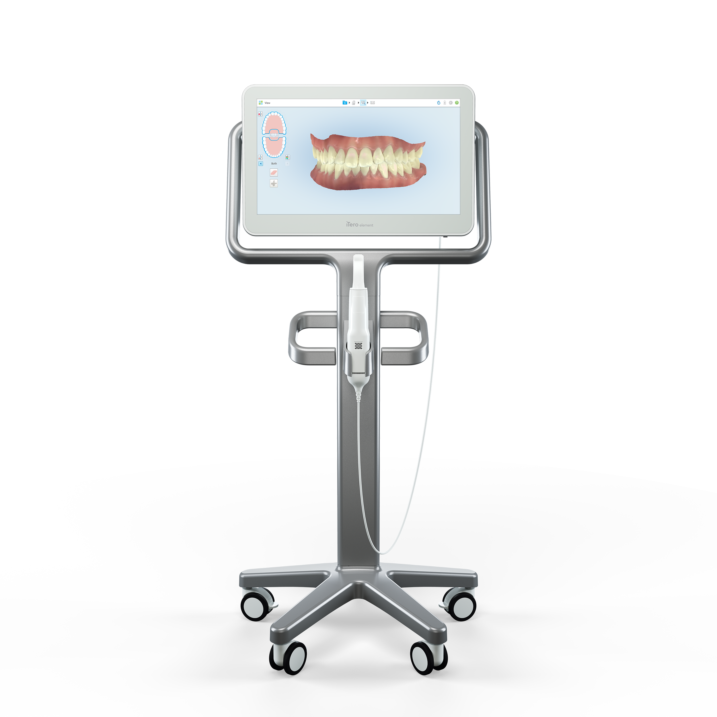 We use iTero Lumina the latest scanner that is fast and accurate for all of our scans.