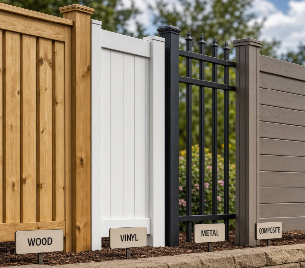 Main Fence Materials