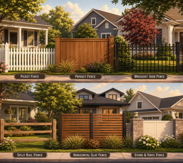 Fence Types, Purposes, and Key Components