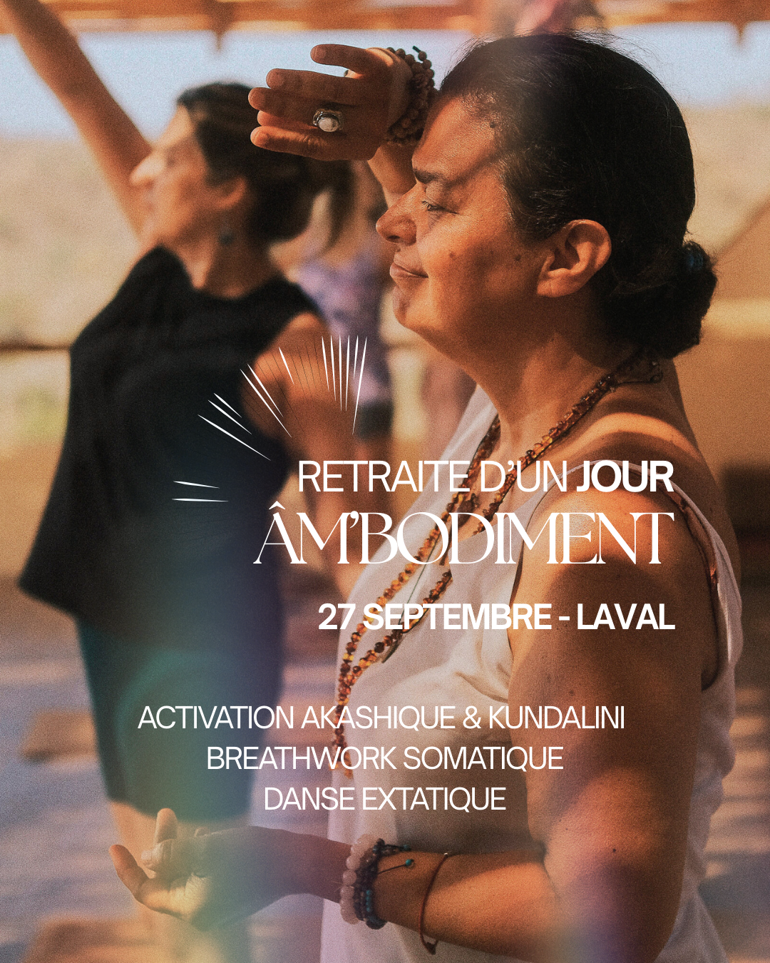 Retraite d'un jour Âm'Bodiment - breathwork somatique, activation akashique et kundalini