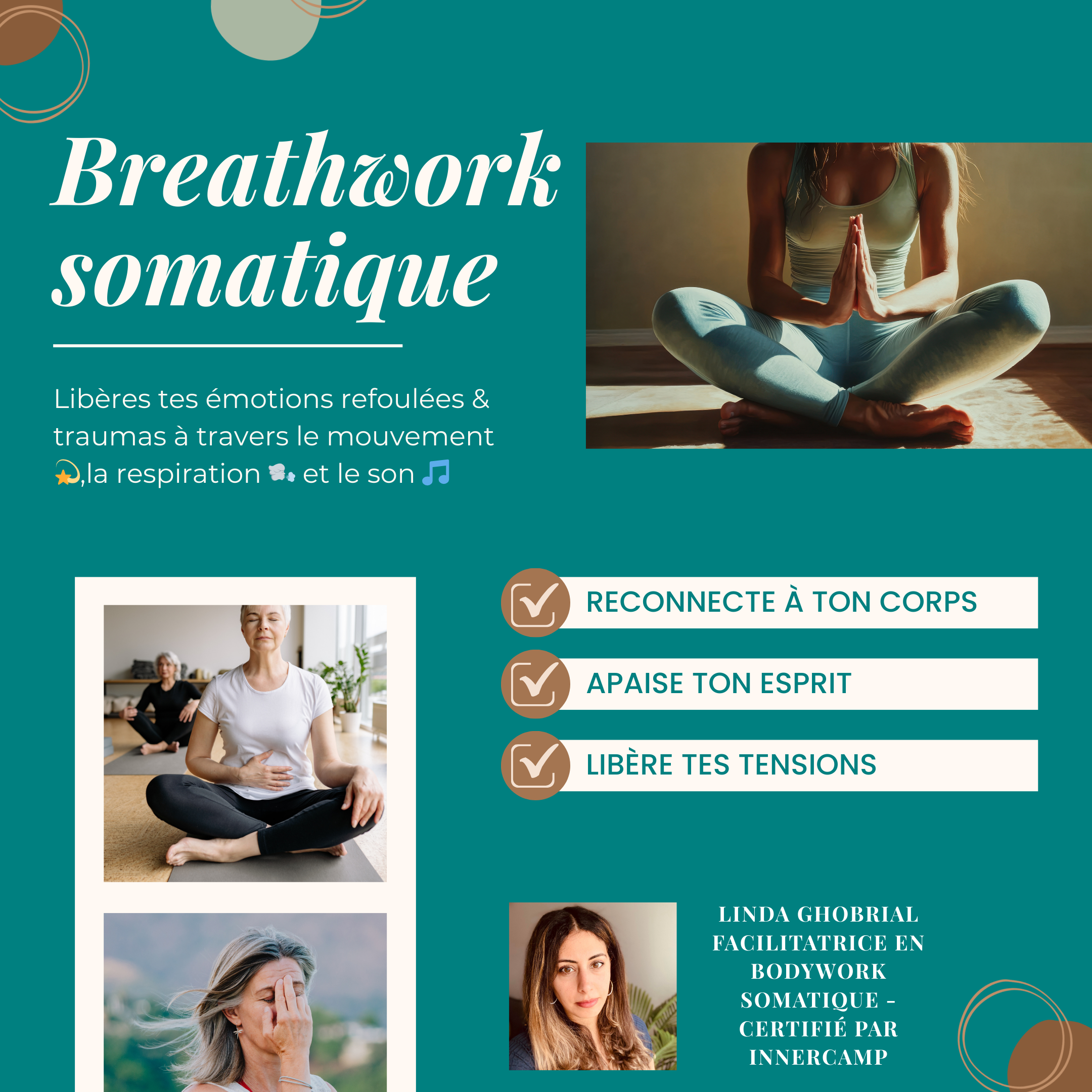 Breathwork somatique avec Linda Ghobrial