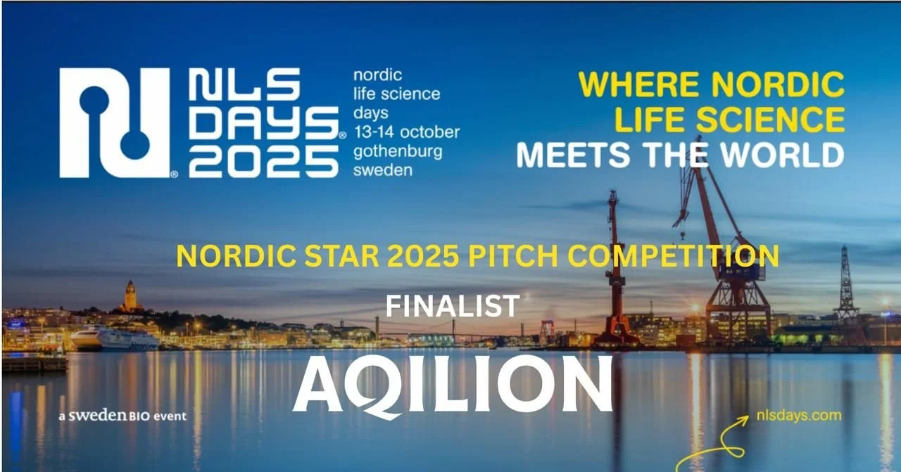 Aqilion named finalist in the Nordic Star 2025 Pitch Competition 
