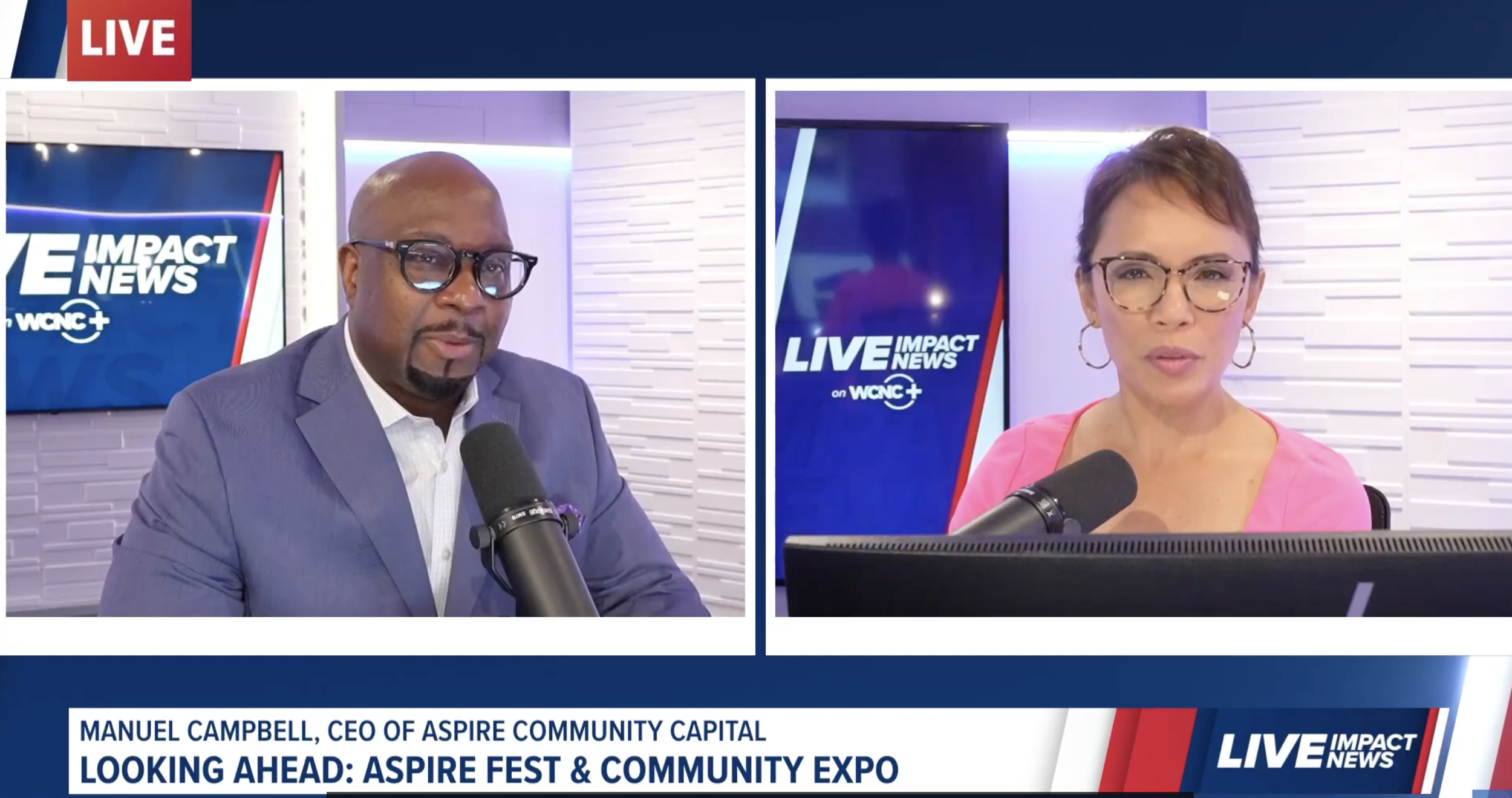 ASPIRE Community Capital Featured Live on WCNC Charlotte