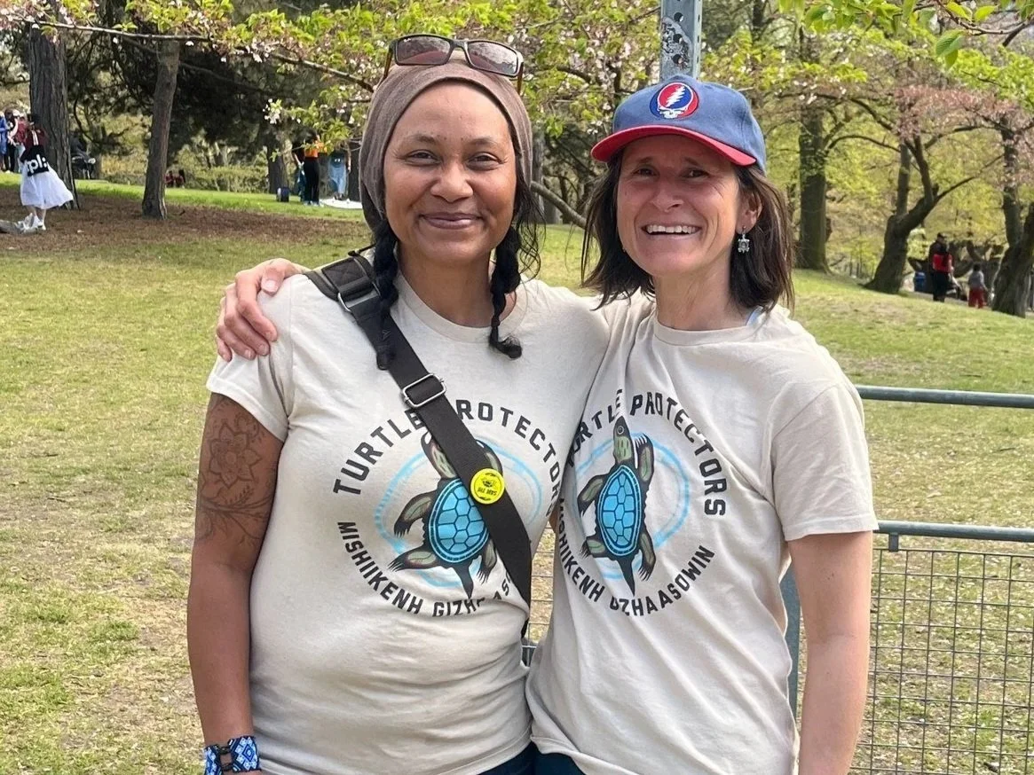 Turtle Protectors co-founders Carolynne and Jenny