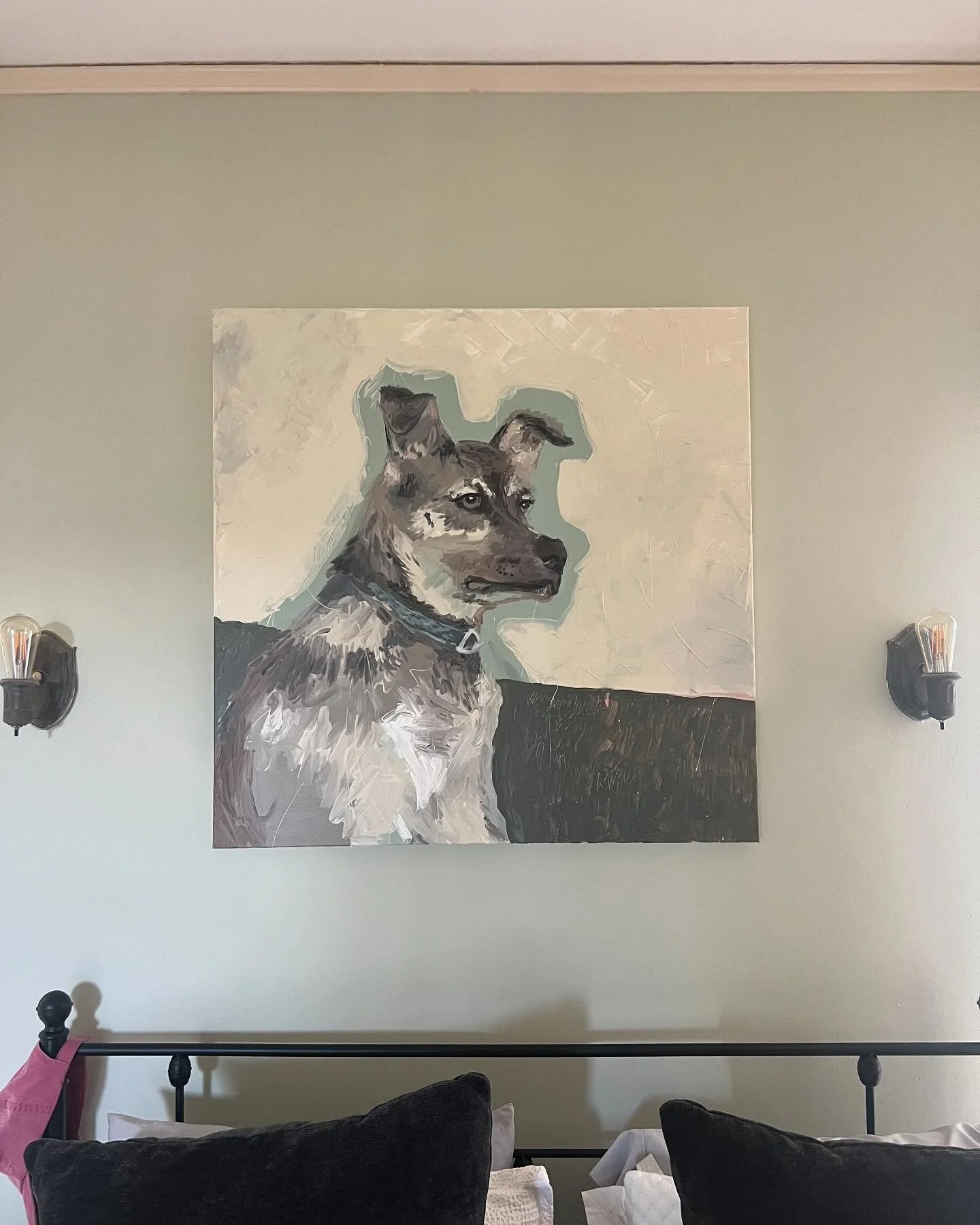 Finn 

#dogportrait #dogpainting #huskymix #germanshepherdmix #petportrait #petportraits