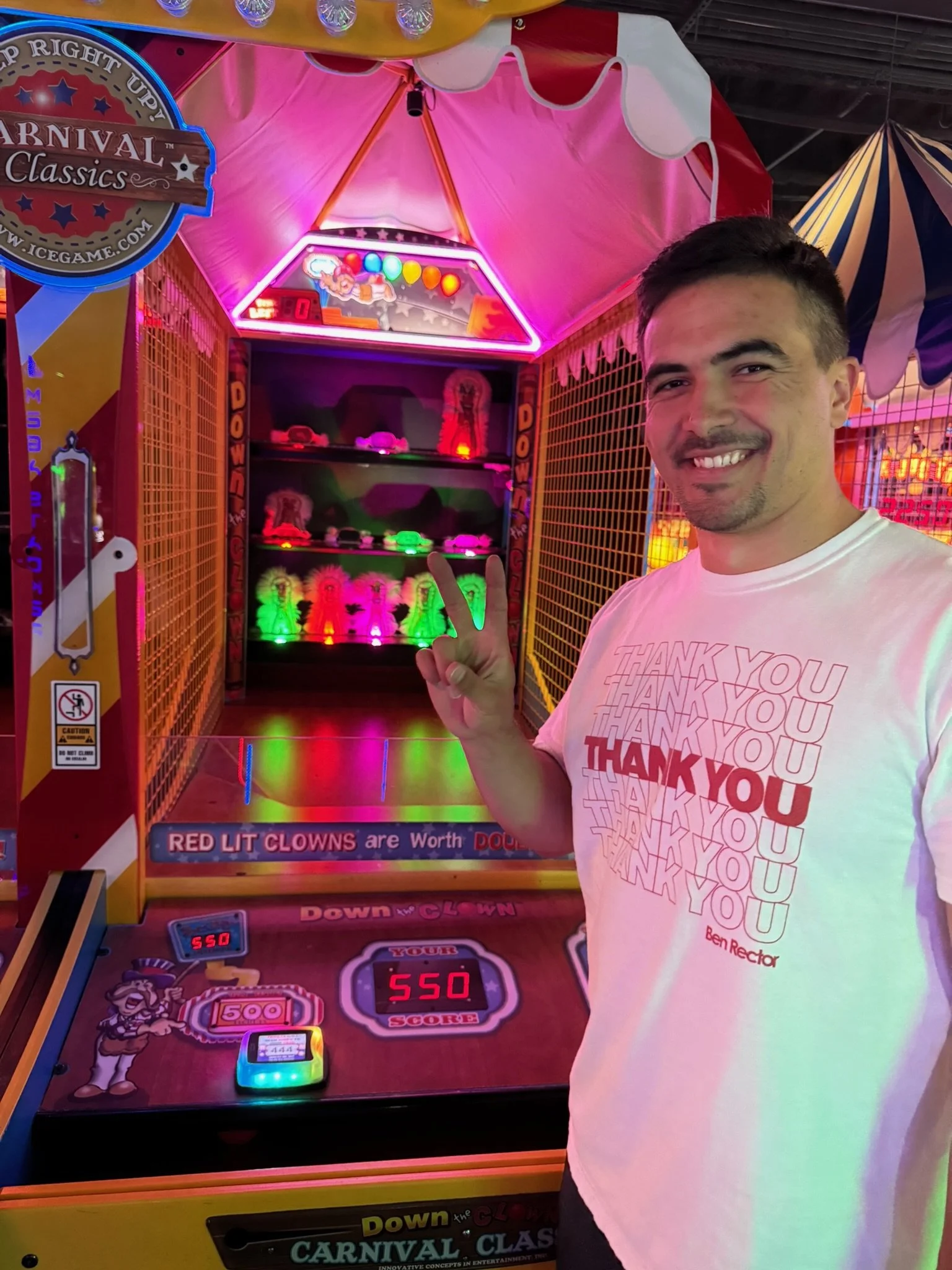 Mother's Day outing ft. dominating at Down the Clown