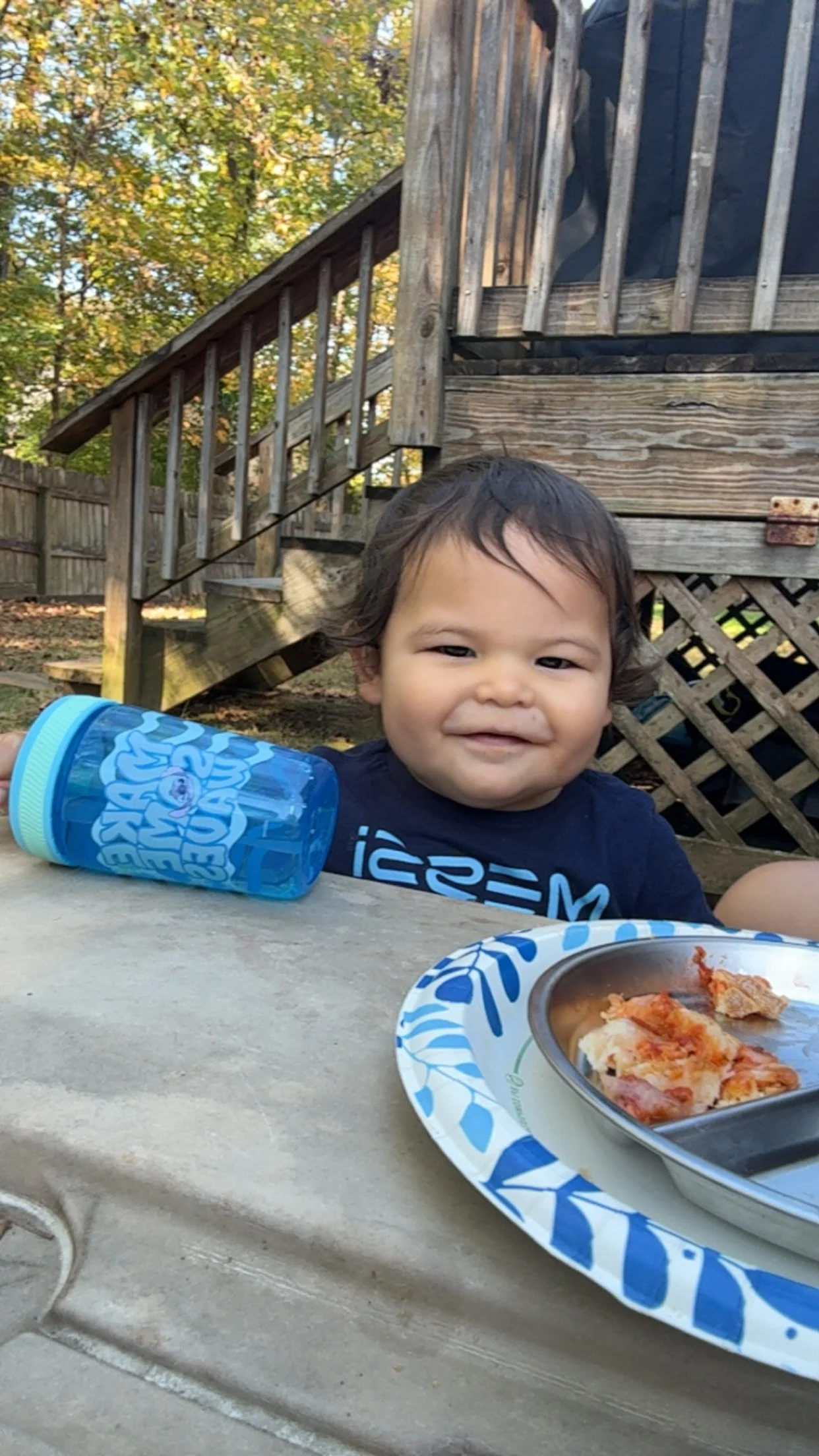 Another lunch outside with Mama