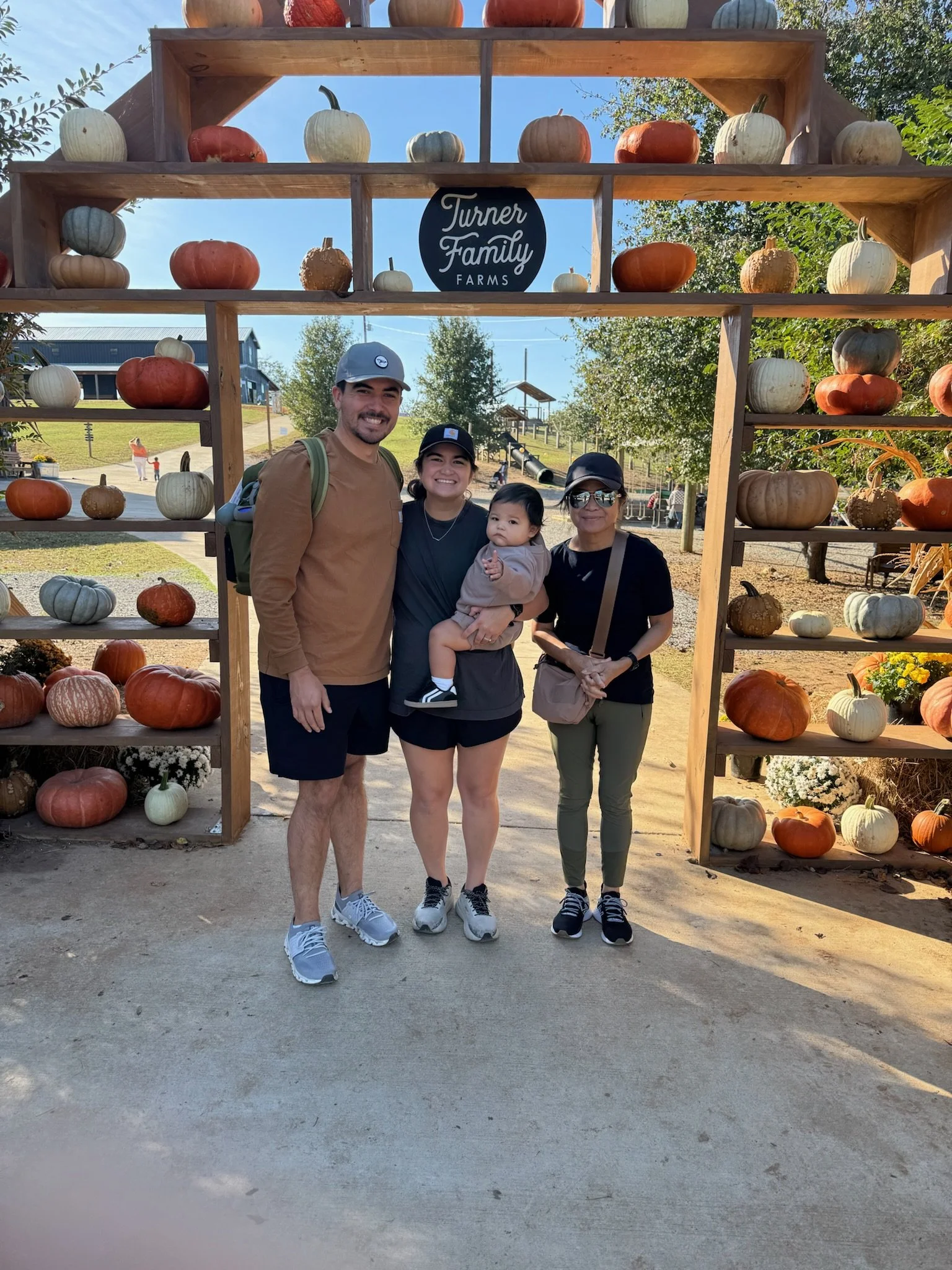 Pumpkin Patch Pic + Miko