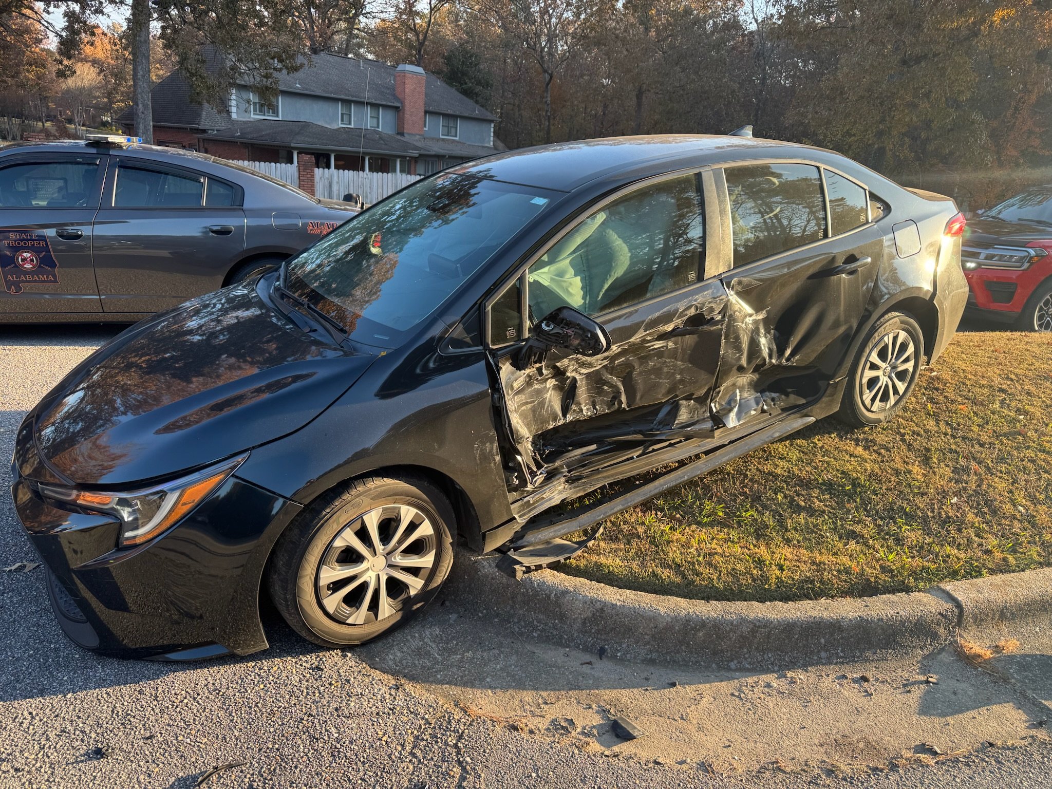 Blake was in a car accident on his way to work. Thankful for the Lord's protection over his life as he didn't even have a scratch. Thankful for our community who quickly surrounded us offering meals, temporary cars to use, help with finding a new car