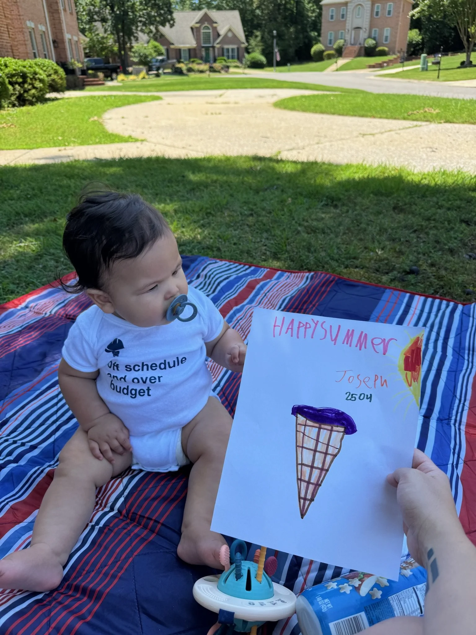 Picnic ft. a picture from some neighbors down the street